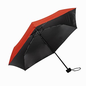 AGRIGENTO Kapesní deštník s UV ochranou, červená
