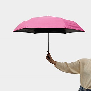 AGRIGENTO Kapesní deštník s UV ochranou, růžová