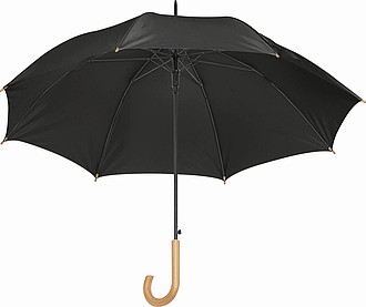 Automatický deštník, pr. 105cm, černý - reklamní deštníky