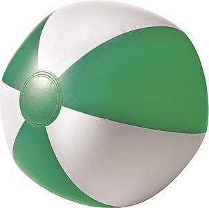 BALON Nafukovací míč, prům. 25 cm, středně zelená