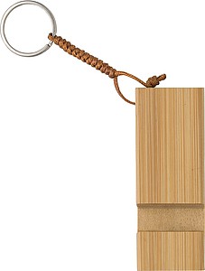 Bambusový přívěšek, stojánek na telefon - reklamní předměty