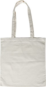Bavlněná nákupní taška z nebělené a ekologické bavlny, khaki - taška s vlastním potiskem