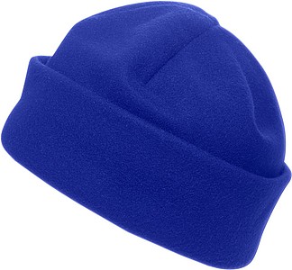 BLANC Zimní fleecová čepice, královská modrá