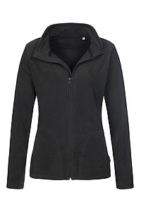 Bunda STEDMAN ACTIVE FLEECE JACKET WOMEN černošedá M - bundy s vlastním potiskem