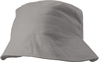 CAPRIO Plážový klobouček, šedá - reklamní klobouky
