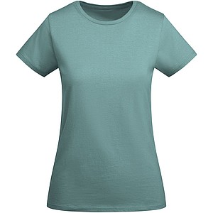 Dámské tričko s krátkým rukávem, ROLY BREDA, modrošedá, vel. L - reklamní předměty