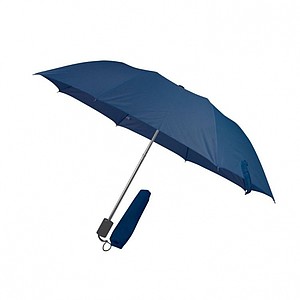 Deštník, ruční otvírání, tmavě modrá - reklamní deštníky