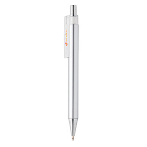 ENANOR plastové pero metalického vzhledu X8, stříbrná
