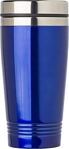 FELIAS Nerezový termohrnek s víčkem, 450 ml, modrá - reklamní předměty