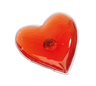 Hřejivý polštářek ve tvaru srdce - reklamní předměty