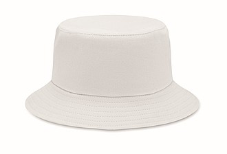 Klobouček z broušené bavlny, bílý - reklamní klobouky