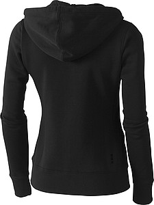 Mikina ELEVATE ARORA HOODED FULL ZIP LADIES SWEATER černá XL