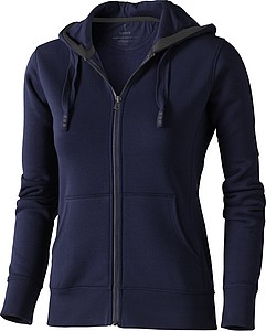 Mikina ELEVATE ARORA HOODED FULL ZIP LADIES SWEATER tmavě modrá XL