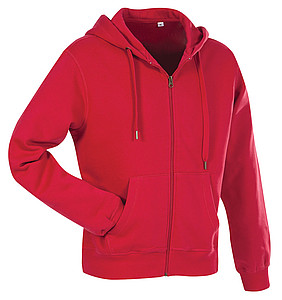 Mikina STEDMAN ACTIVE SWEATJACKET MEN červená M