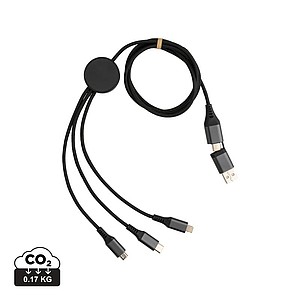 Nabíjecí kabel 120cm s 5 koncovkami