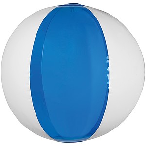 Nafukovací plážový míč, bílo modrý