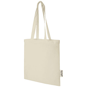 Nákupní taška z recyklované bavlny, béžová - ekologické reklamní předměty