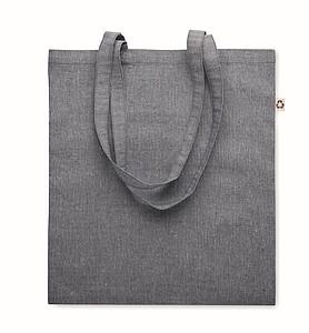 Nákupní taška z recyklované bavlny, modrá - eko tašky s potiskem