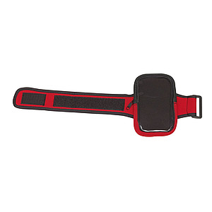 Obal na mobil s páskem na rameno, červený - obal na mobil s vlastním potiskem