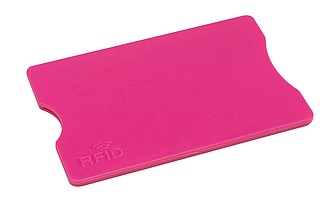 Ochranný obal na kartu, růžový - reklamní předměty
