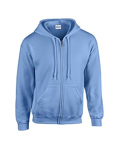 Pánská mikina GILDAN HEAVY BLEND ADULT FULL ZIP HOODED 271g, jemně modrá, 2XL