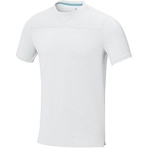 Pánské funkční tričko Elevate BORAX, bílé, vel. L - trička s potiskem