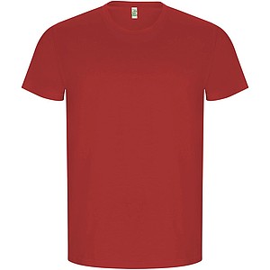 Pánské tričko s krátkým rukávem, ROLY GOLDEN, červená, vel. M - firemní trička s potiskem