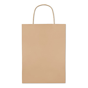 Papírová taška 22x11x30cm, béžová - obaly s potiskem