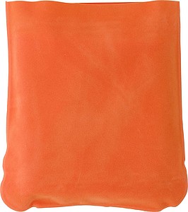 PENZA Nafukovací cestovní polštářek, oranžový - reklamní předměty
