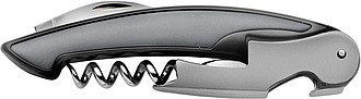 PERRY Číšnický nůž, vývrtka s šedým tělem - reklamní předměty