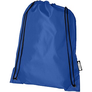 Pevný stahovací batoh, královská modrá