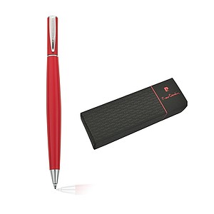 PIERRE CARDIN MATIGNON Luxusné kovové guľôčkové pero, červená - propisky s potiskem