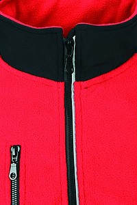 SCHWARZWOLF BESILA dámská fleece mikina, červená M