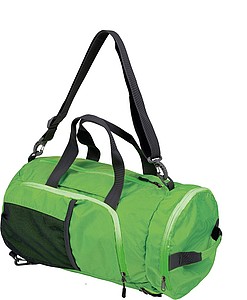 SCHWARZWOLF BRENTA skládací taška/batoh, zelená - tašky s potiskem