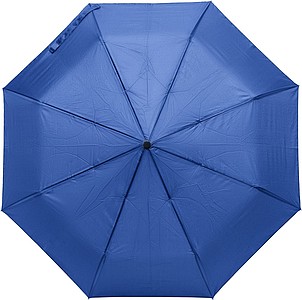 Skládací automatický deštník, pr. 97cm, modrý - reklamní deštníky