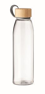 Skleněná 500 ml láhev, transparentní - reklamní předměty