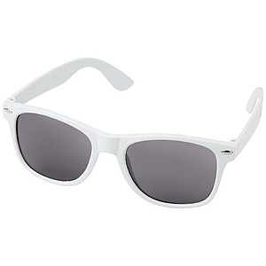 Sluneční brýle z oceánského plastu, bílé - reklamní předměty
