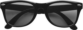 TADOUL Plastové sluneční brýle, černá - reklamní předměty