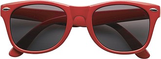 TADOUL Plastové sluneční brýle, červená - reklamní předměty
