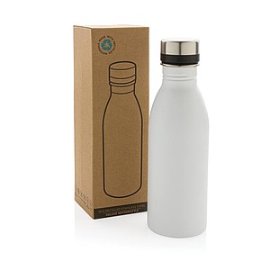 Termoláhev z nerezu, 500ml, bílá