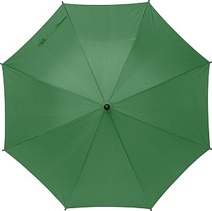 TERUEL Klasický automatický deštník z recyklovaného materiálu, zelený