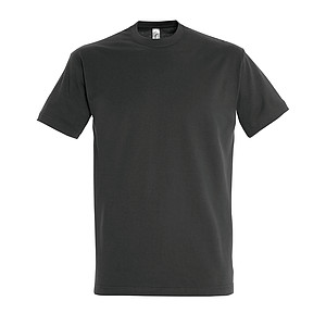 Tričko SOLS IMPERIAL MEN, antracitová, 3XL - firemní trička s potiskem