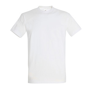 Tričko SOLS IMPERIAL MEN, bílá, 3XL - firemní trička s potiskem