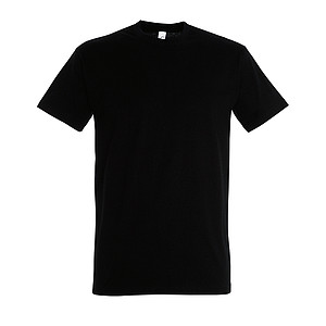 Tričko SOLS IMPERIAL MEN, černá, L - firemní trička s potiskem
