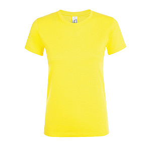 Tričko SOLS REGENT WOMEN, tmavě žlutá , L