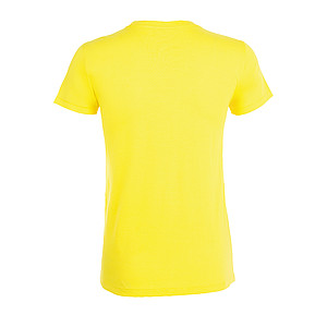 Tričko SOLS REGENT WOMEN, tmavě žlutá , L
