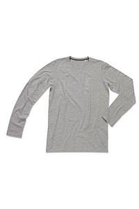 Tričko STEDMAN CLIVE (LONG SLEEVE) tmavě šedý melír XL