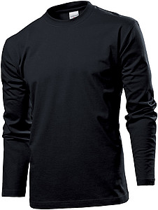 Tričko STEDMAN COMFORT LONG SLEEVE MEN černá M