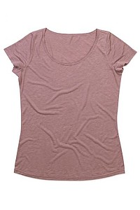 Tričko STEDMAN DAISY (CREW NECK) růžová M - dámská trička s vlastním potiskem
