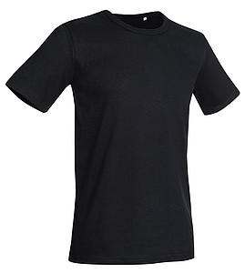 Tričko STEDMAN STARS MORGAN CREW NECK černá S - firemní trička s potiskem